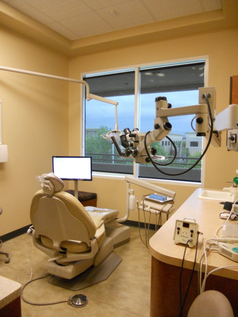 Operatory room and dental instruments